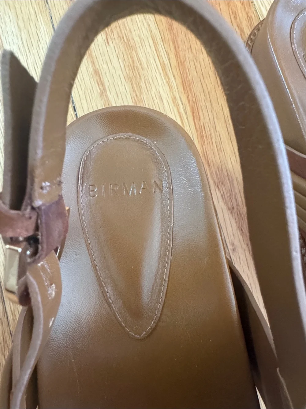 Alexandre Birman Vicky Thong Sandals Flats Espresso Nude Brown Leather 41 10